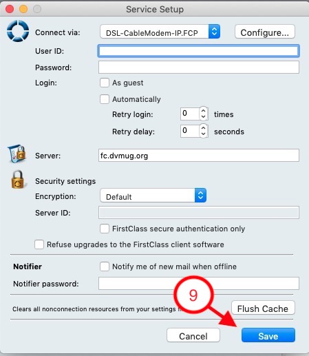 Service Setup