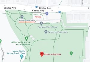 Hidden Valley Park Map